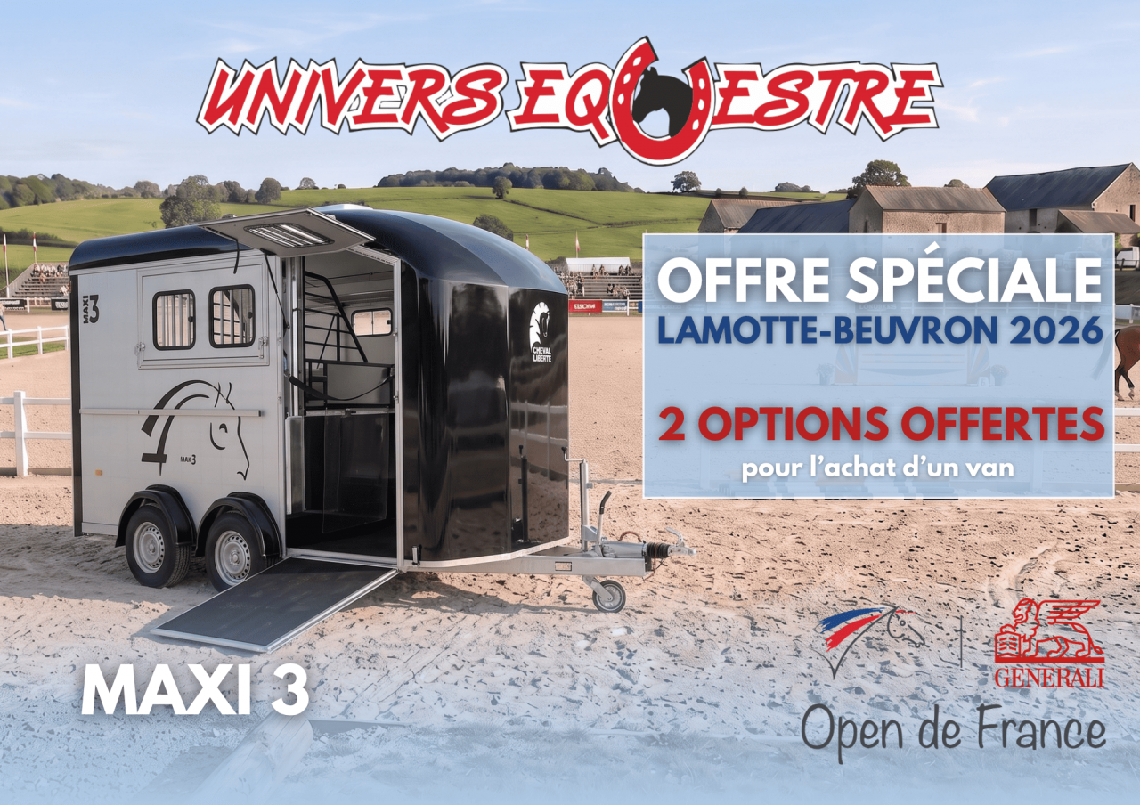 MAXI 3 VAN CHEVAL LIBERTE 3 PLACES - PROMOTION