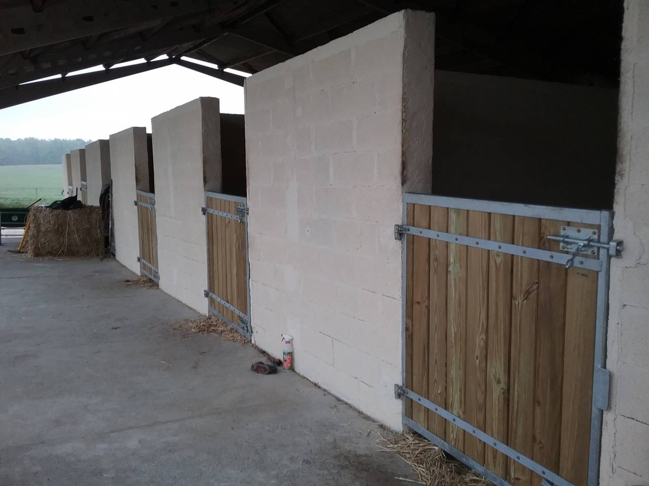 Pension pr&eacute; ou pr&eacute; box poney chevaux poulain