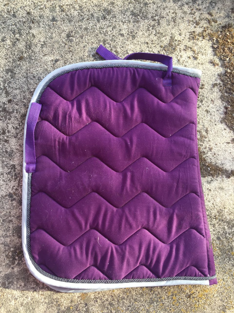 Tapis de Selle Equestrian Stockholm Orchid Bloom - Violet - dressage Full