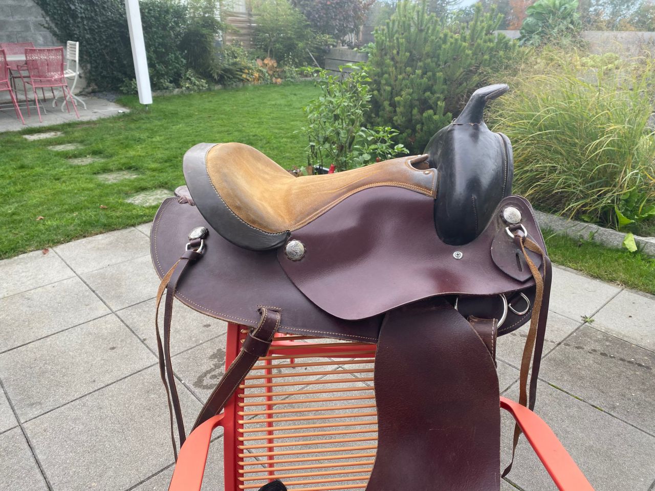 Bottes De Selle Western En Cuir RIDEX Pour Cheval - Sangles D'éperon Usinées à La Main