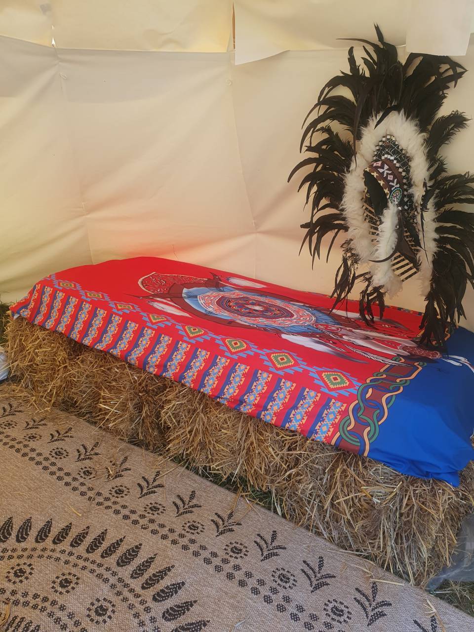 h&eacute;bergement dans un tipi avec votre cheval