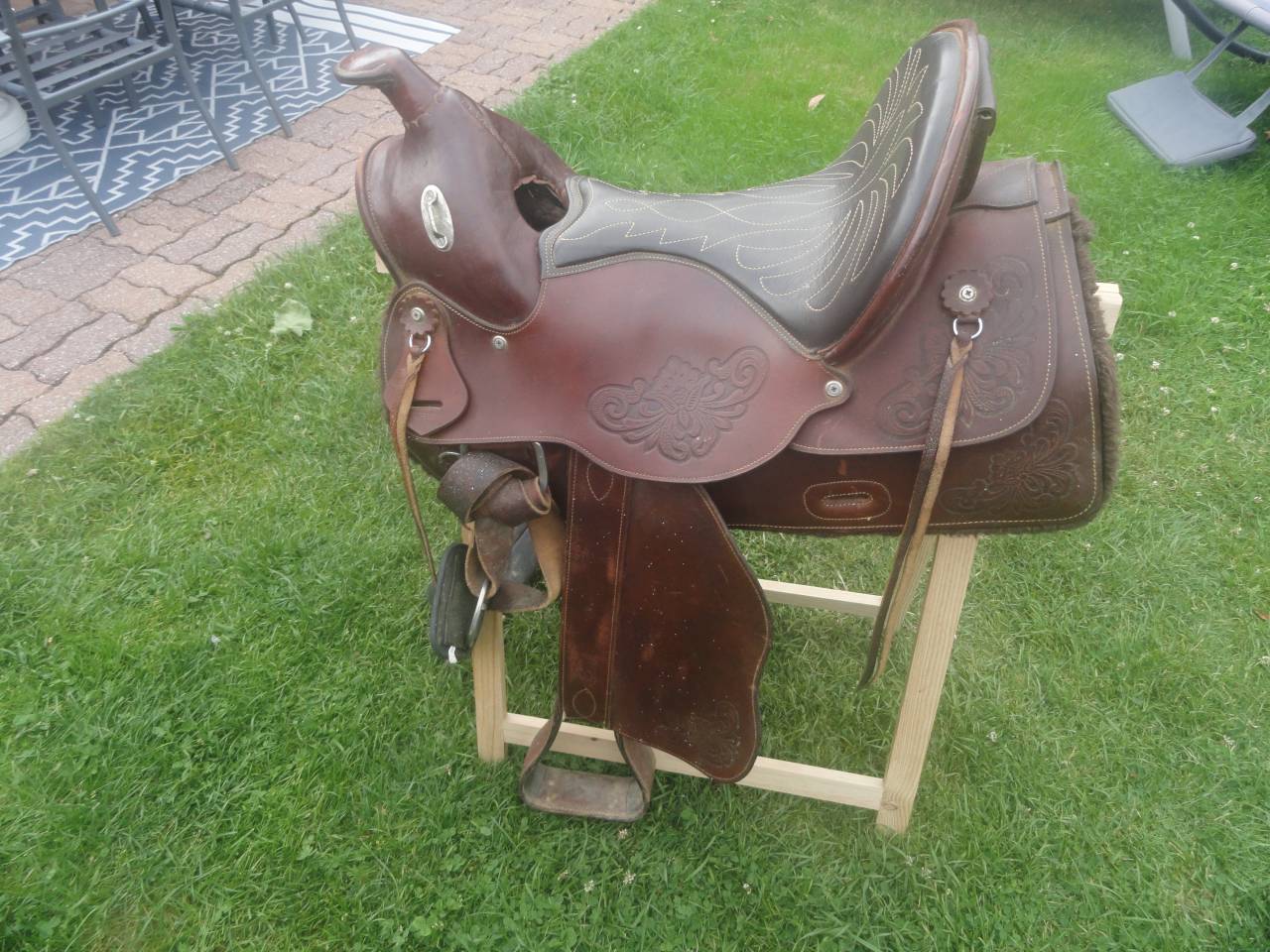 Couverture chamoise bamboo Horka - Equipement cheval