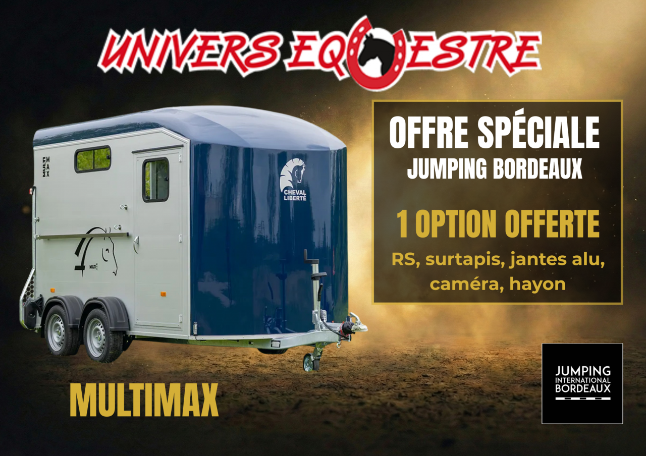 VAN MULTIMAX CHEVAL LIBERTE 2 PLACES