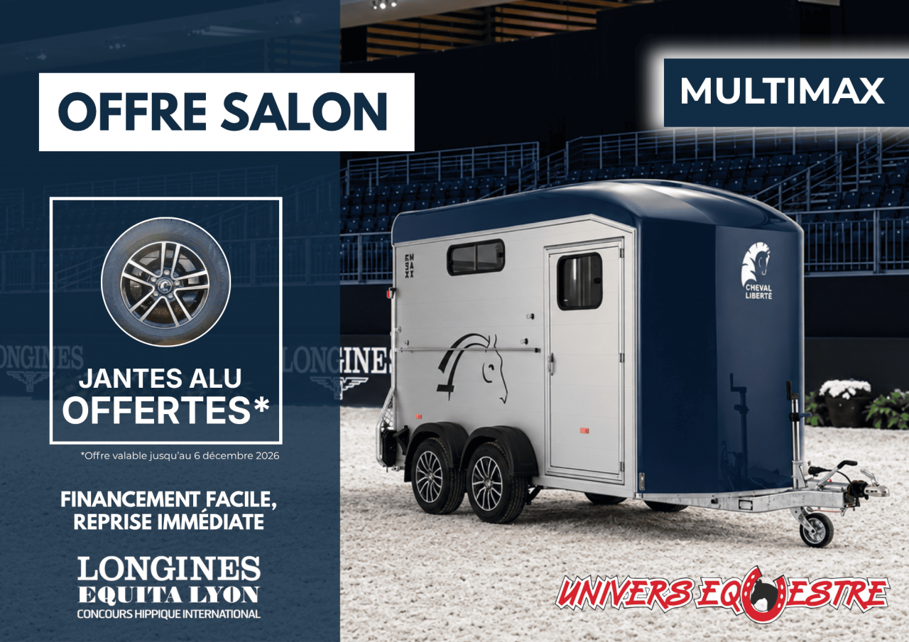 VAN MULTIMAX CHEVAL LIBERTE 2 PLACES