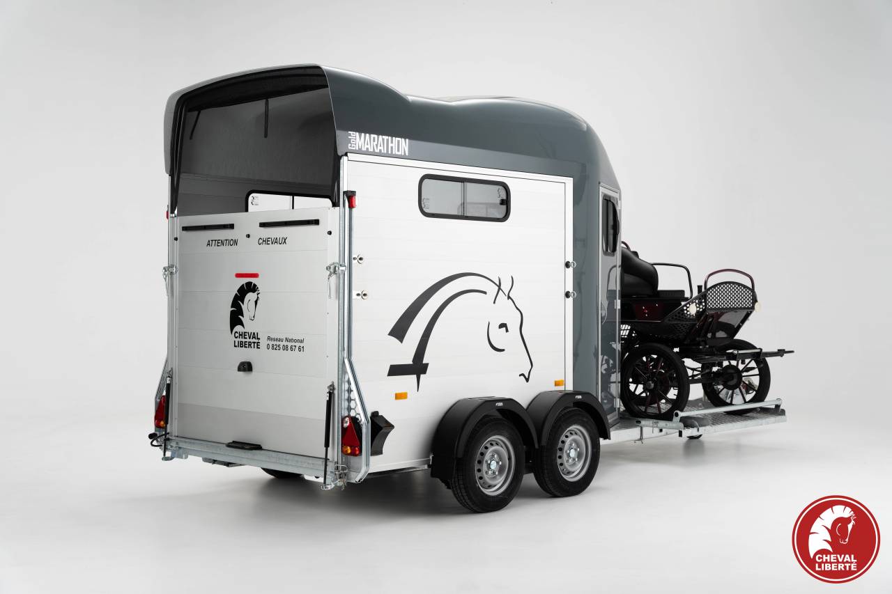 VAN CHEVAL LIBERTE NEUF – GOLD MARATHON – HIPPOMOBILE – 2 PLACES