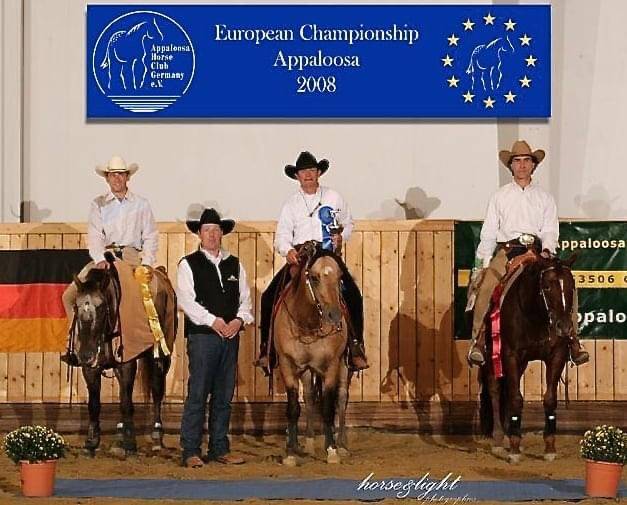 Bogieplated Jac Etalon Appaloosa Reining