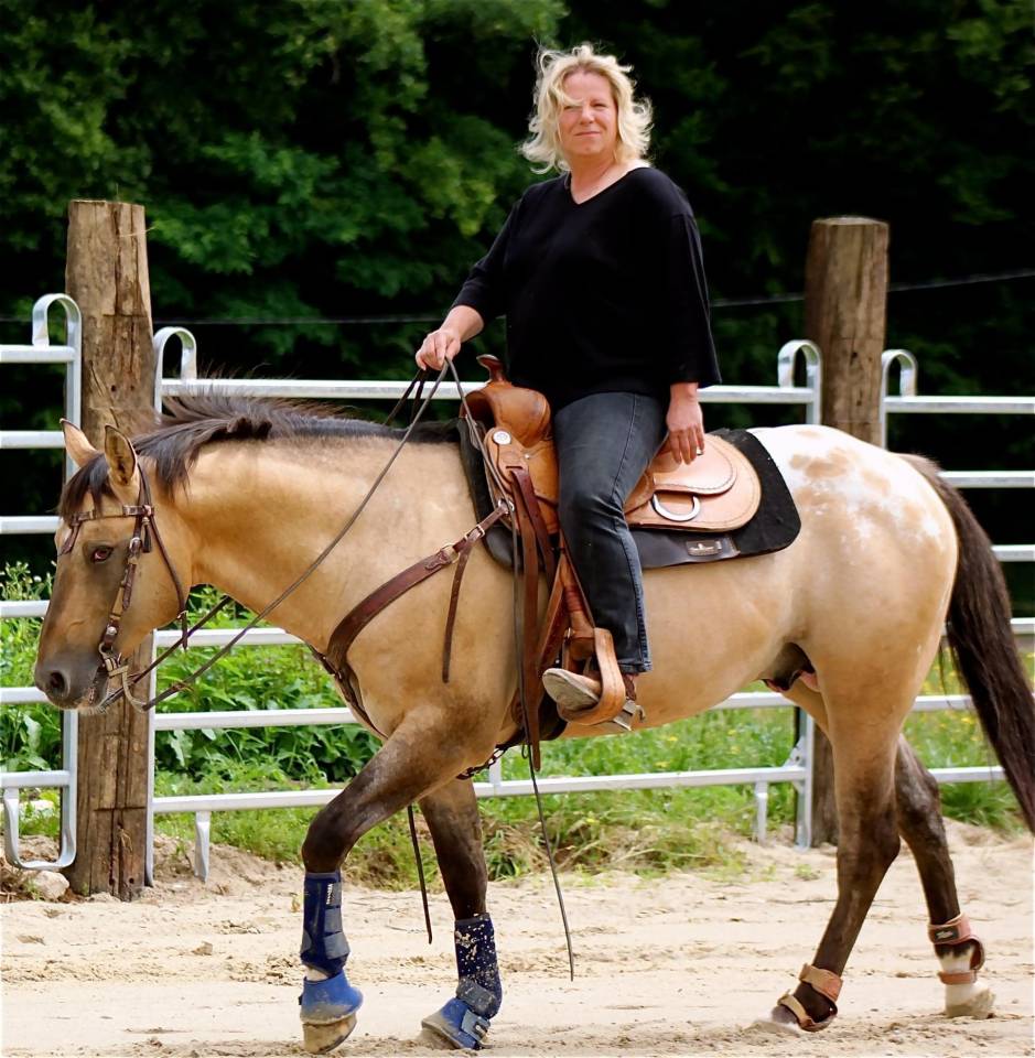 Bogieplated Jac Etalon Appaloosa Reining