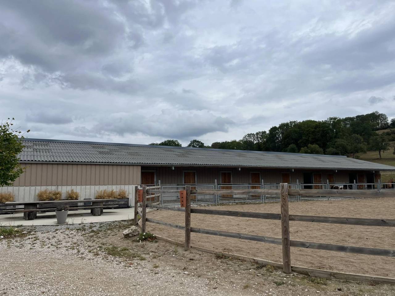 Pension chevaux - Ecurie Enon (39)