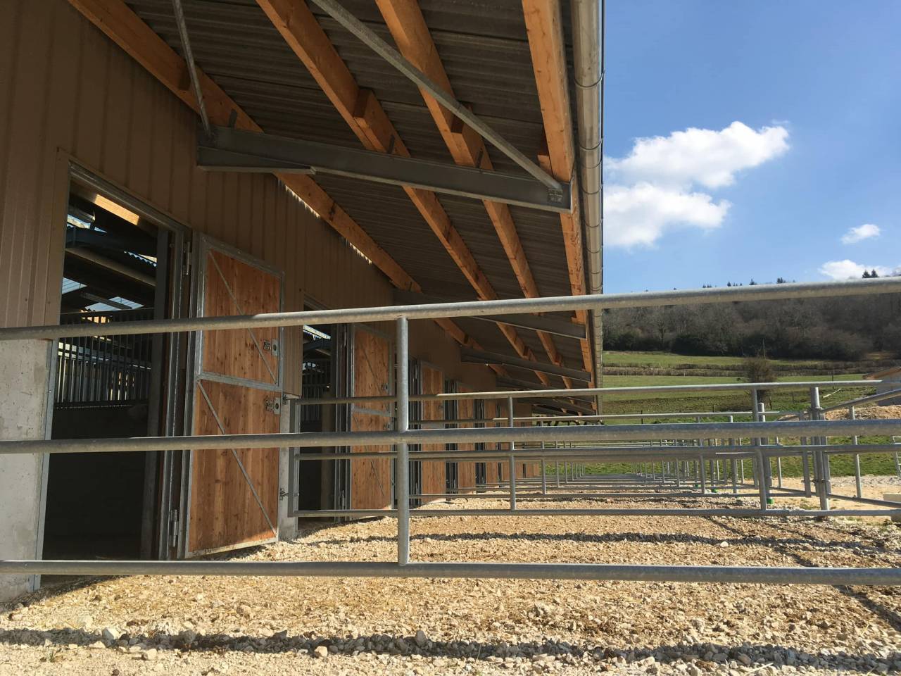 Pension chevaux - Ecurie Enon (39)