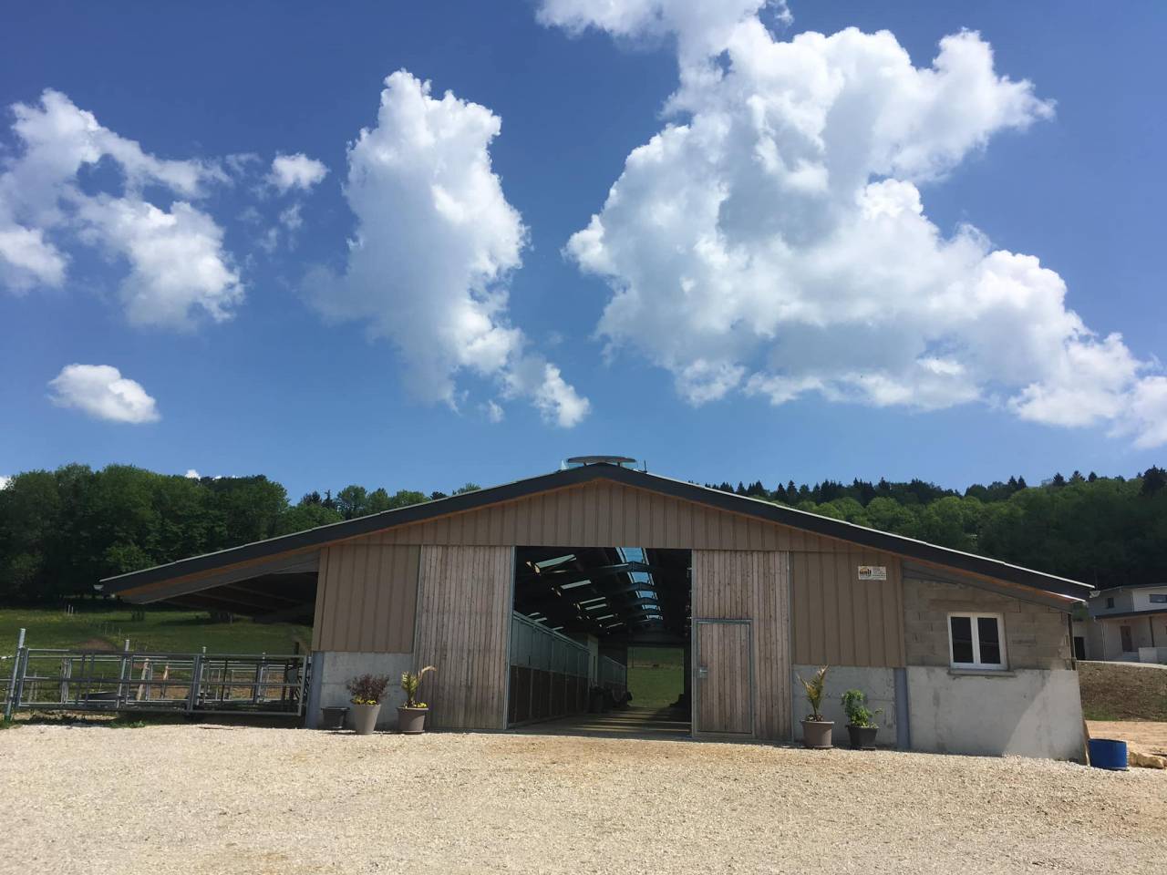 Pension chevaux - Ecurie Enon (39)