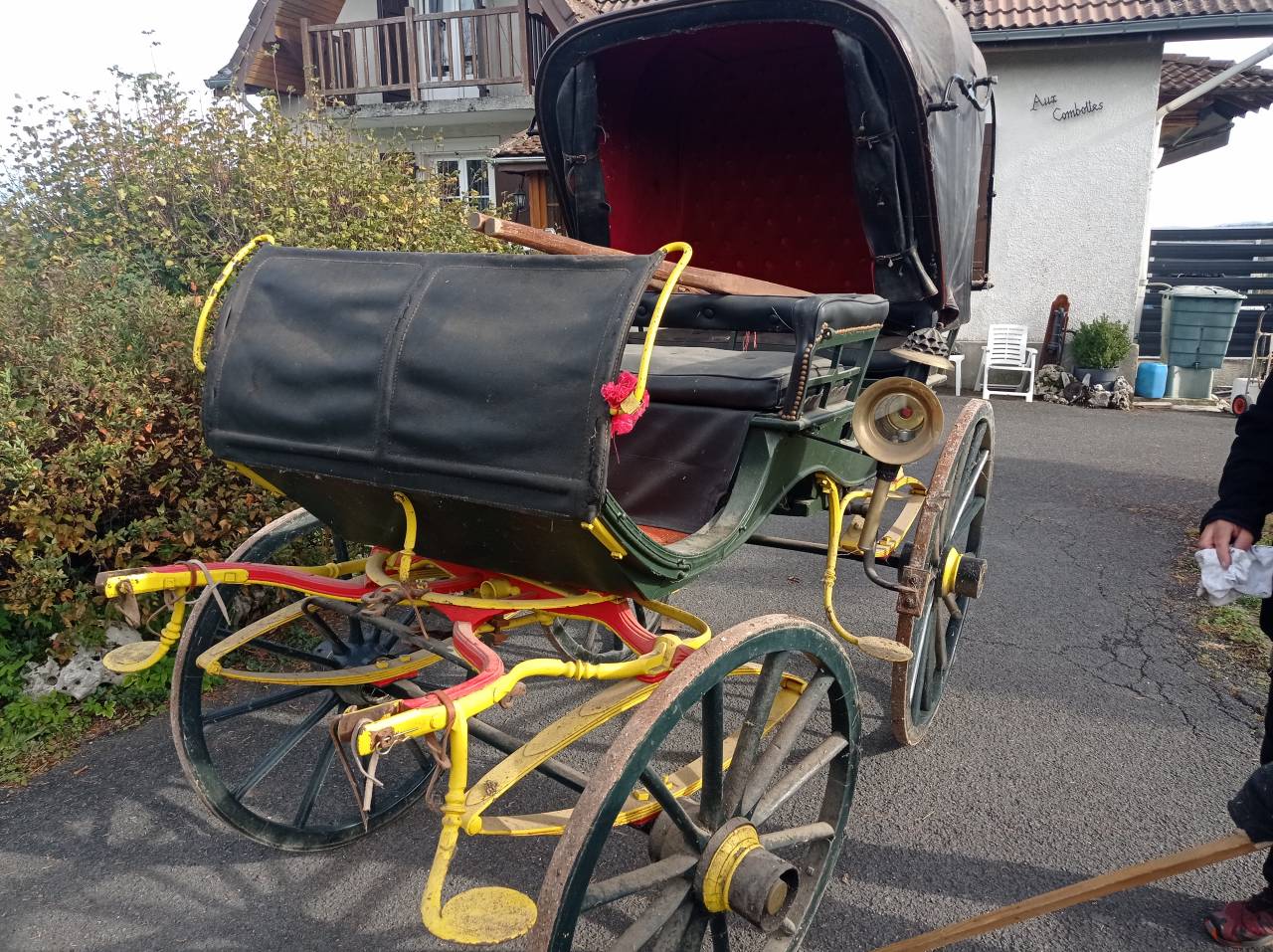 calèche double phaeton