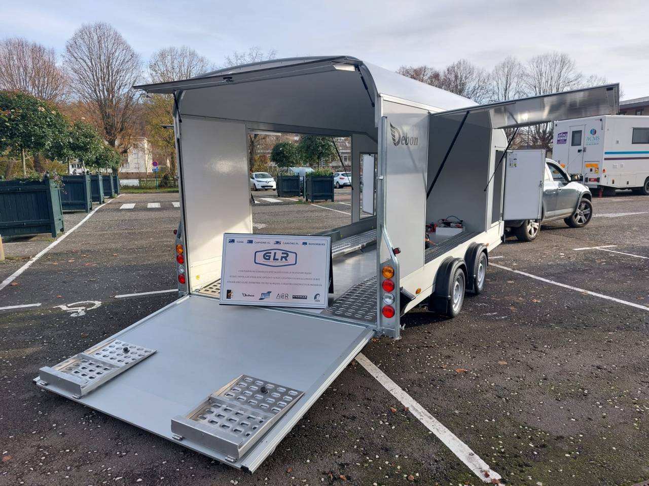 PORTE VOITURE FERME  - DEBON - ROADSTER 1000