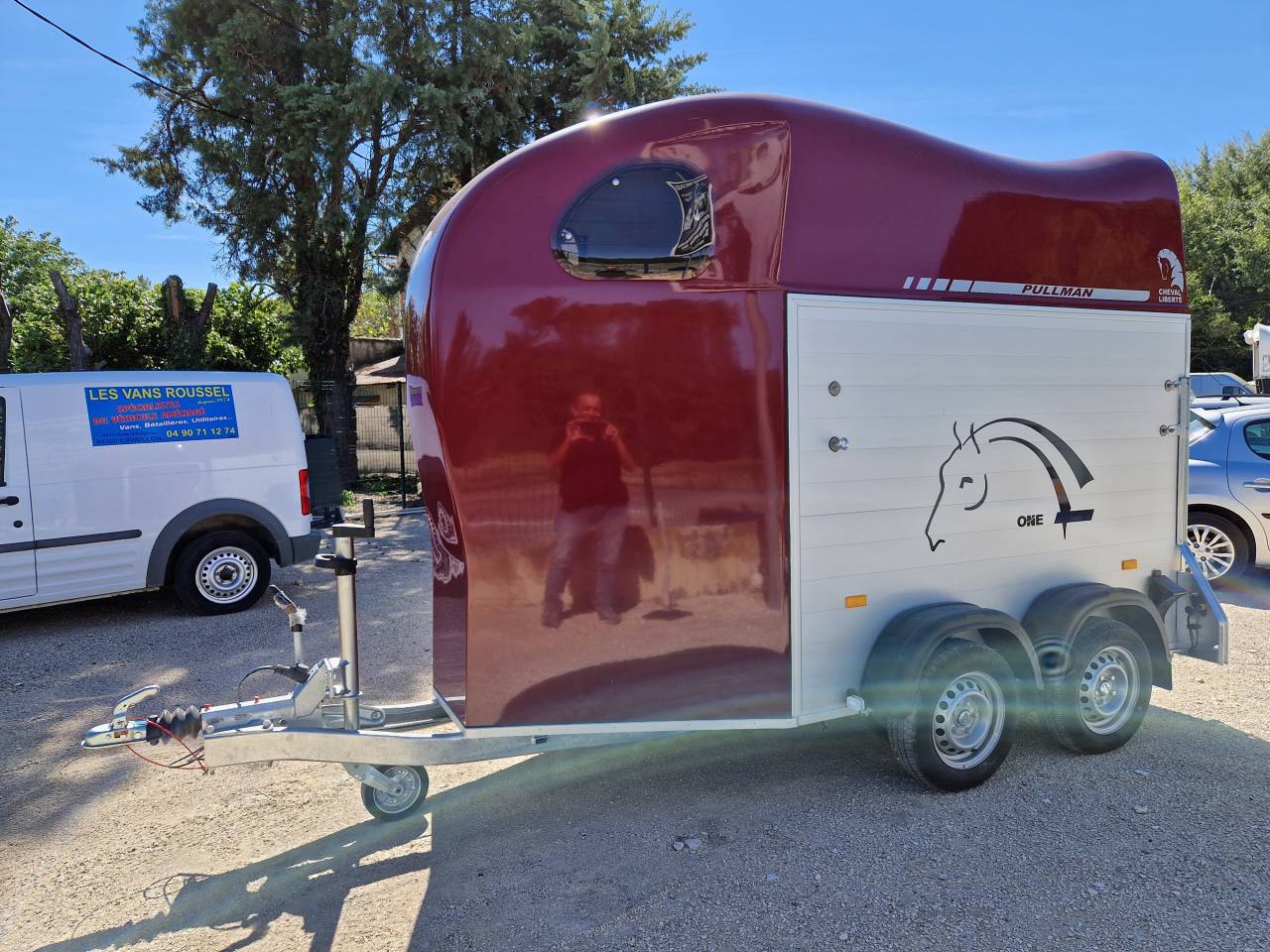 VAN 1 PLACE ½ GOLD ONE ALULINE Cheval Liberté