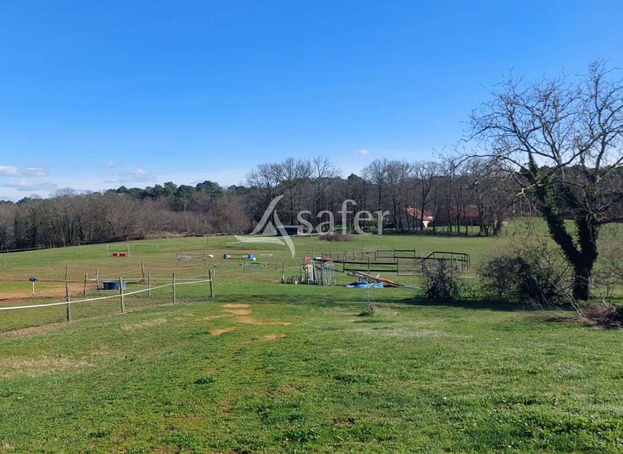 Belle propriété bâtie sur 18ha de prés et bois en Périgord