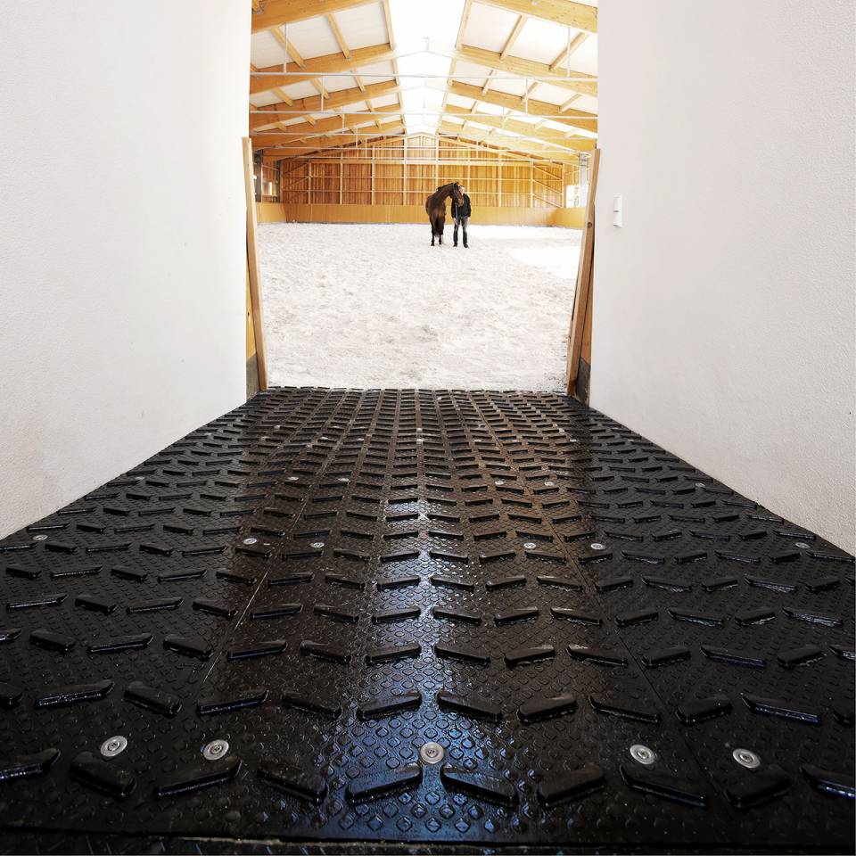 Technical Horse, revêtement caoutchouc pour chevaux