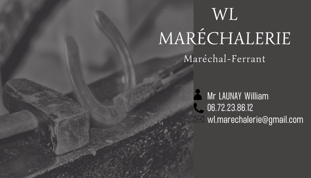 Maréchal-ferrant - WL Maréchalerie 32400 TARSAC