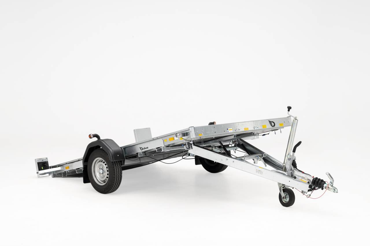 REMORQUE PLATEAU BASCULANT NON FREINE - DEBON - NEUVE