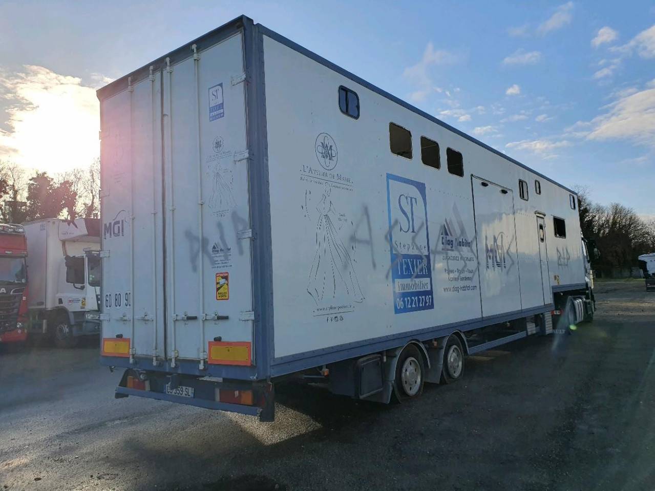 Semi-remorque Chevaux – Procédure VEI  LP 369083