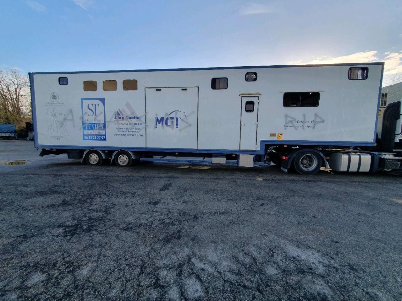 Semi-remorque Chevaux – Procédure VEI  LP 369083