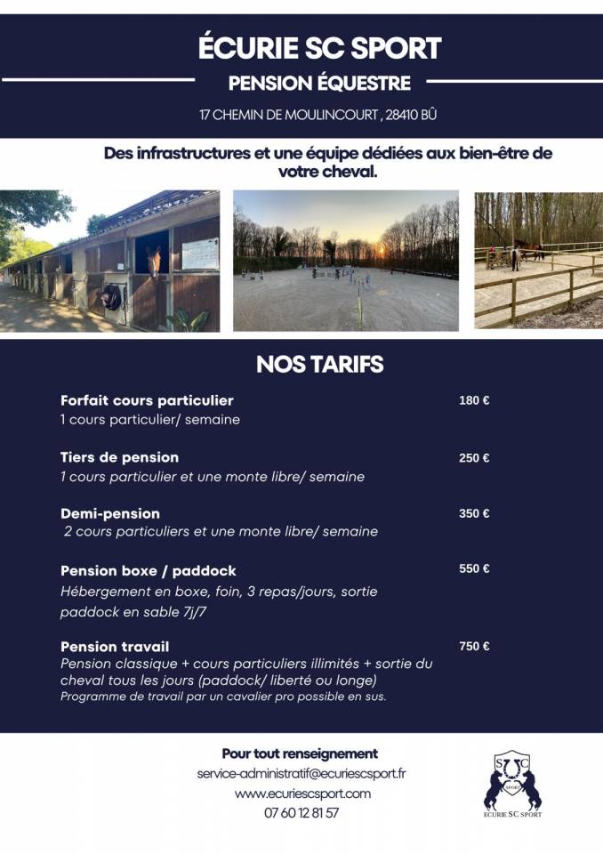 Pension & Demi-Pension &agrave; 50 min de Paris 