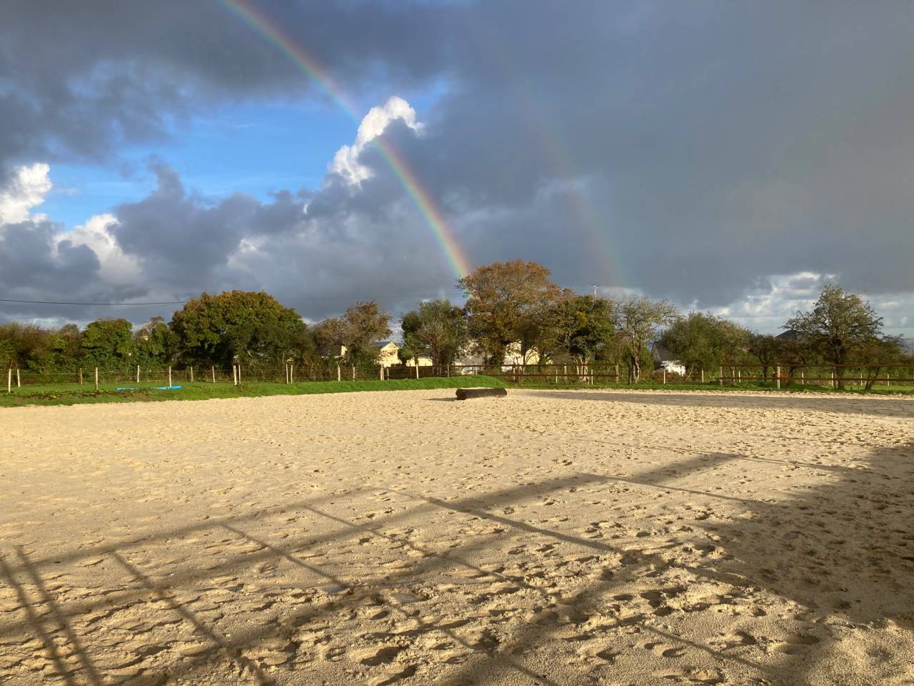 Pension chevaux en bord de mer