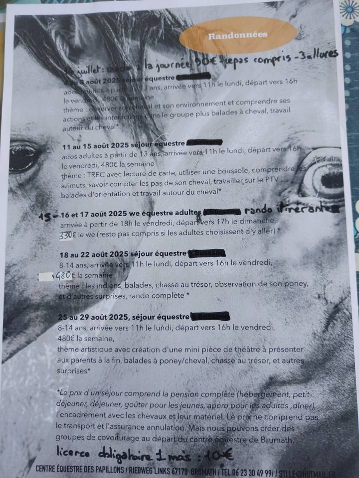 Randonn&eacute;es  &agrave; la journ&eacute;e Alsace