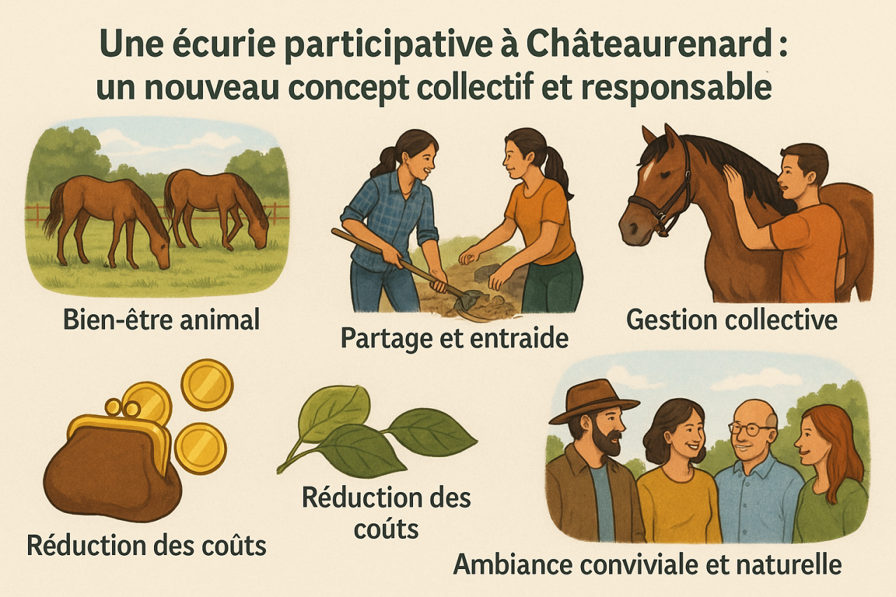 Ecurie participative sur Chateaurenard 