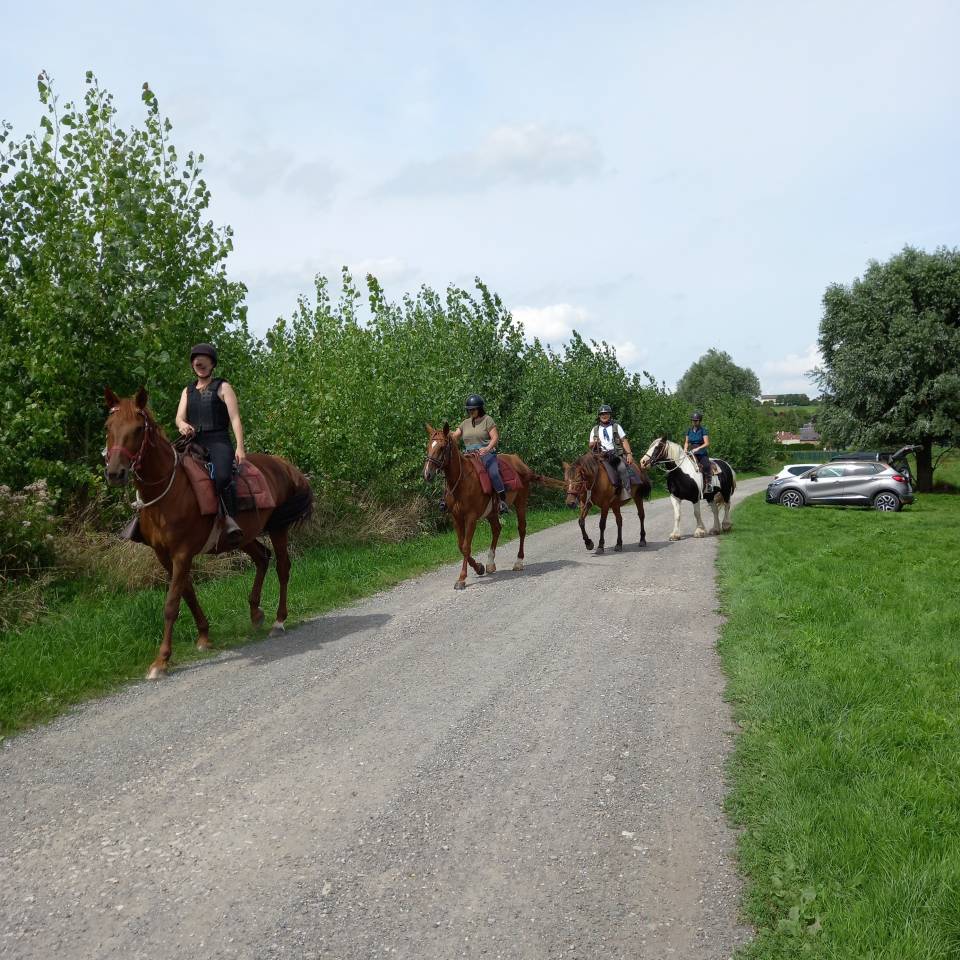 RANDONNEES A CHEVAL dans la Vall&eacute;e de la SOMME
