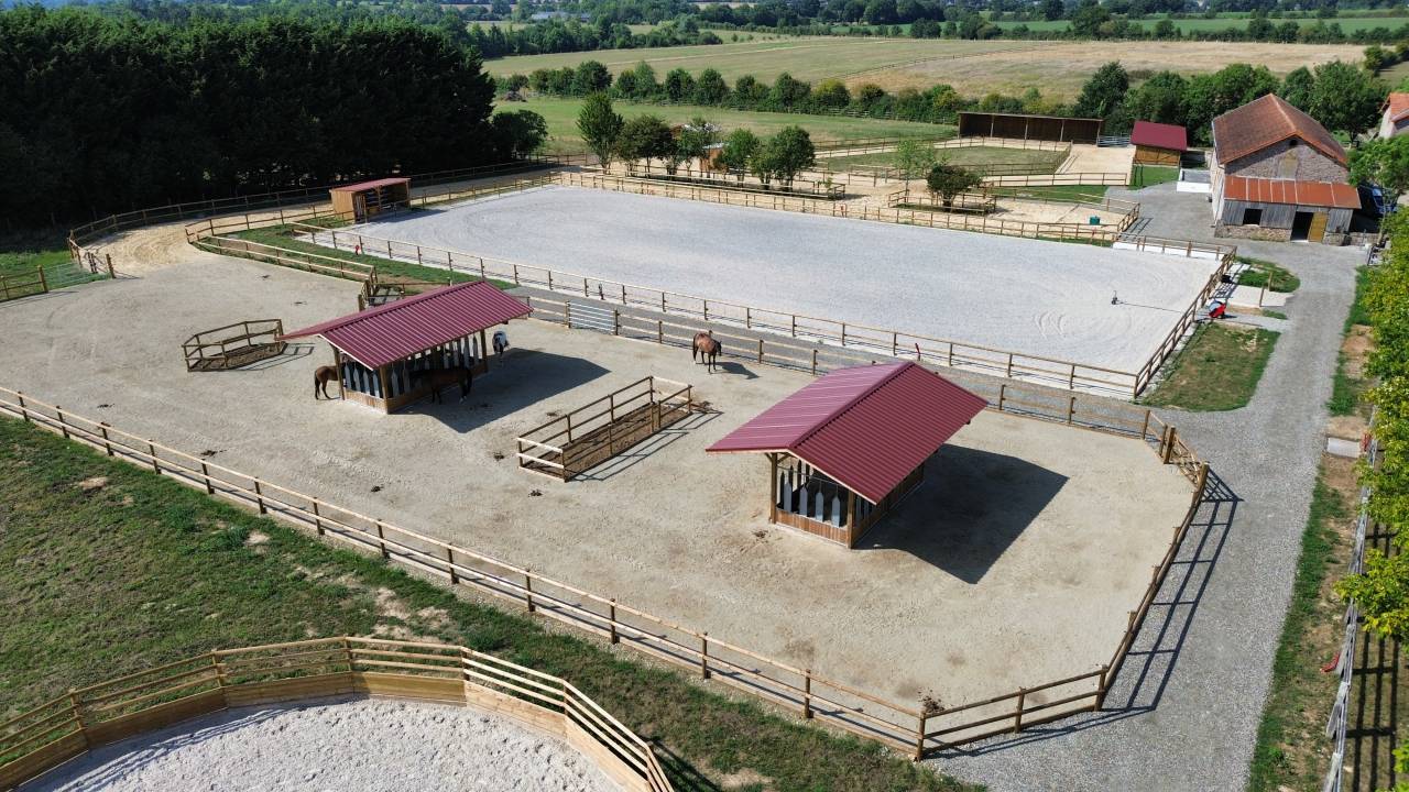 Pension en écurie active - Le Havre d'Océane - Villiers-Charlemagne