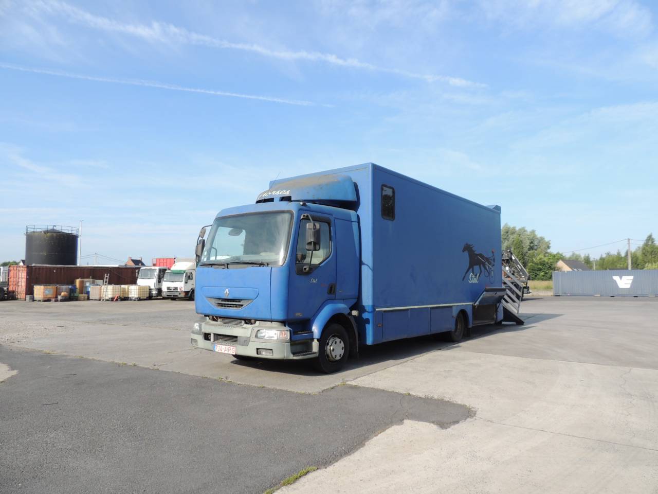 camion cheval