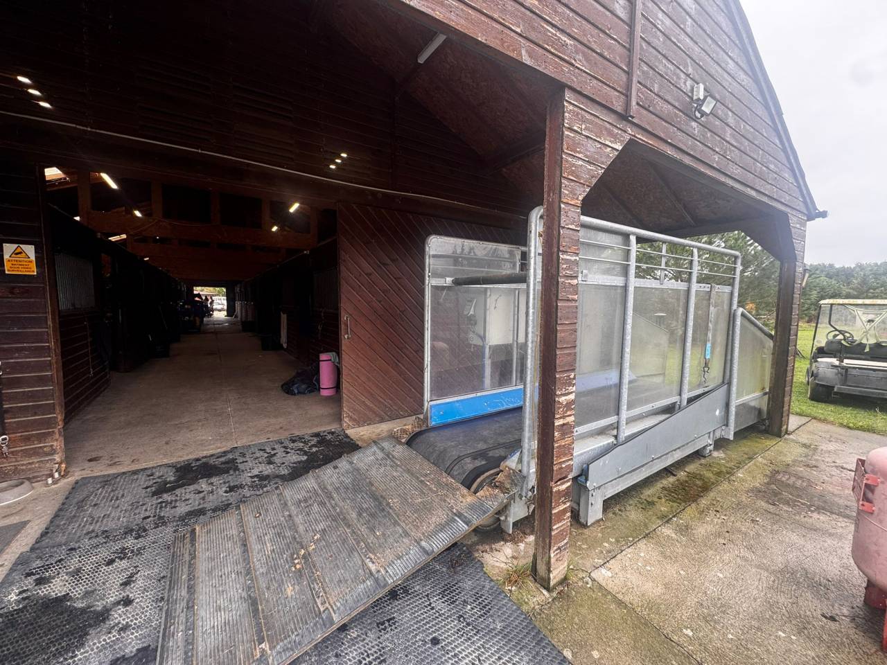 Tapis roulant HORSE GYM 2000 avec Balance de pesée 