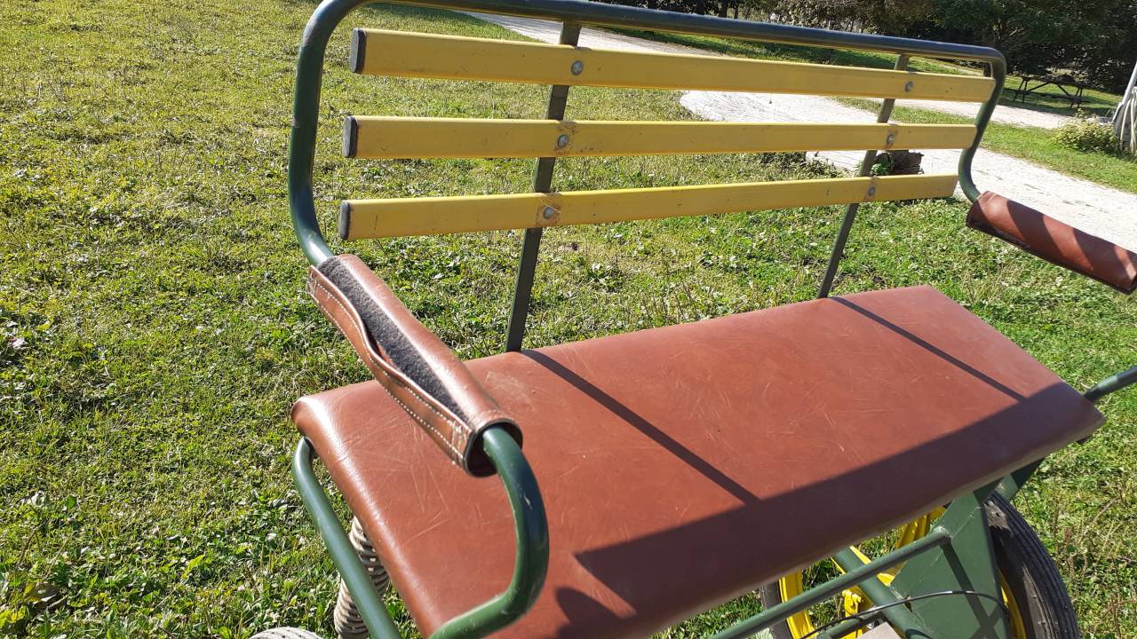 voiture d'attelage pour âne ou poney - sulky - 