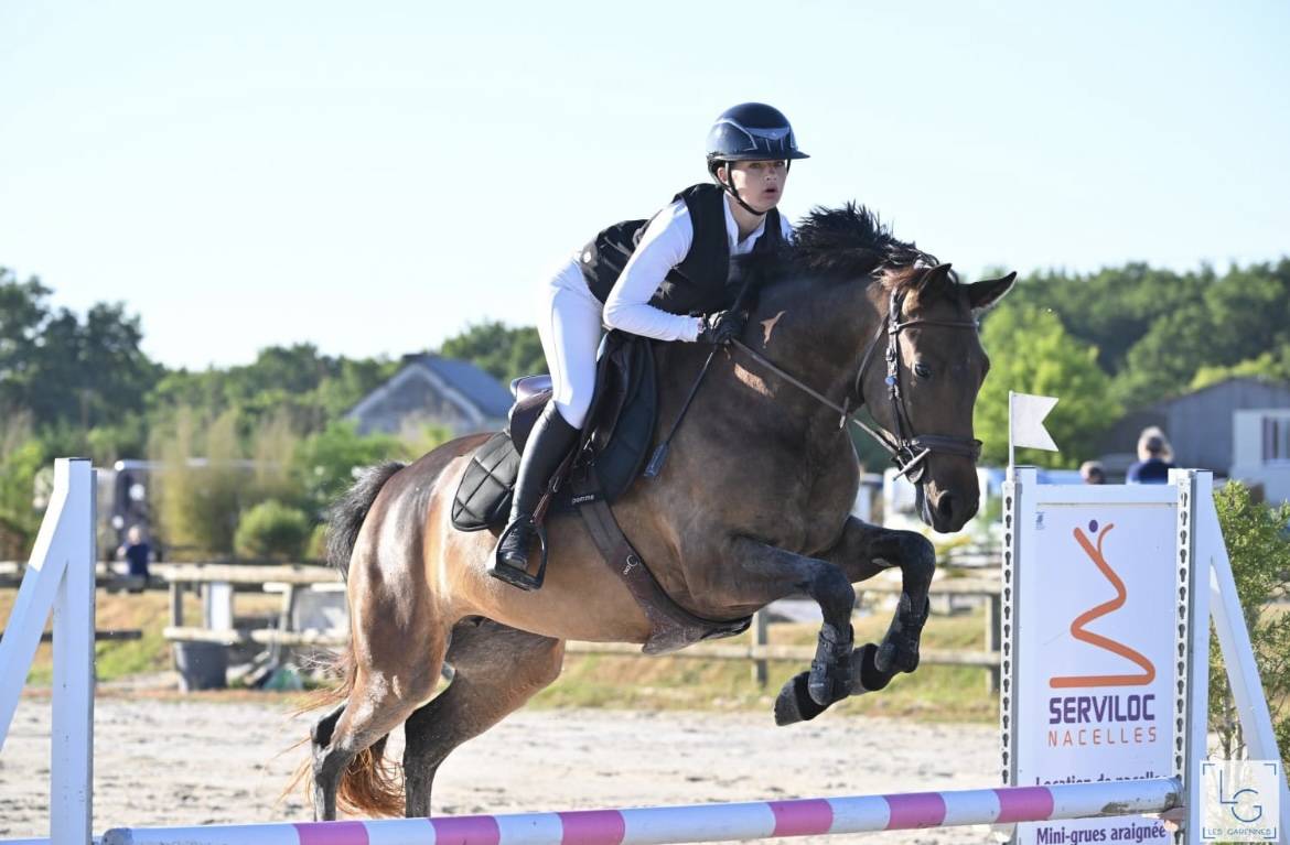 Ponette de sport de 4 ans 
