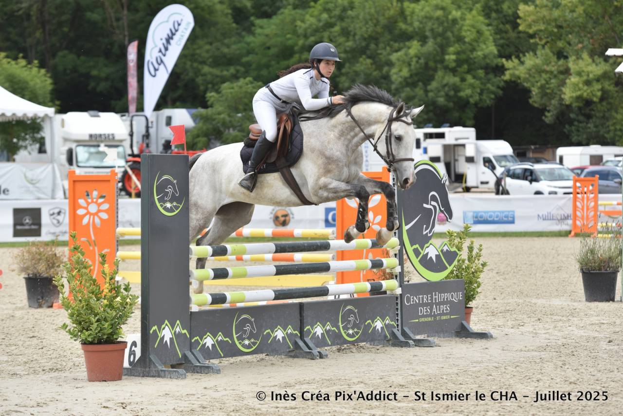 Jument de 5 ans tourne sur 110 cm 