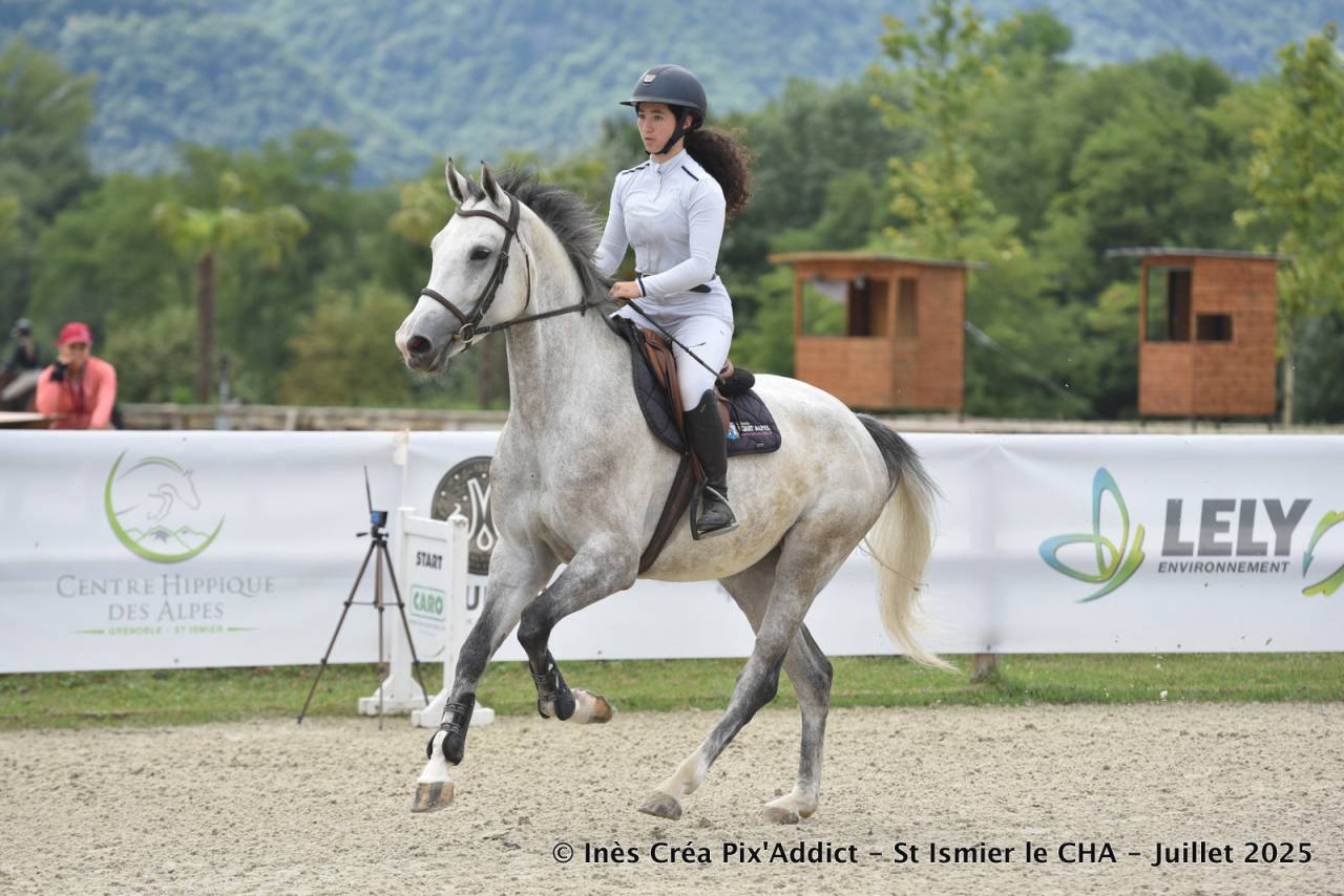Jument de 5 ans tourne sur 110 cm 
