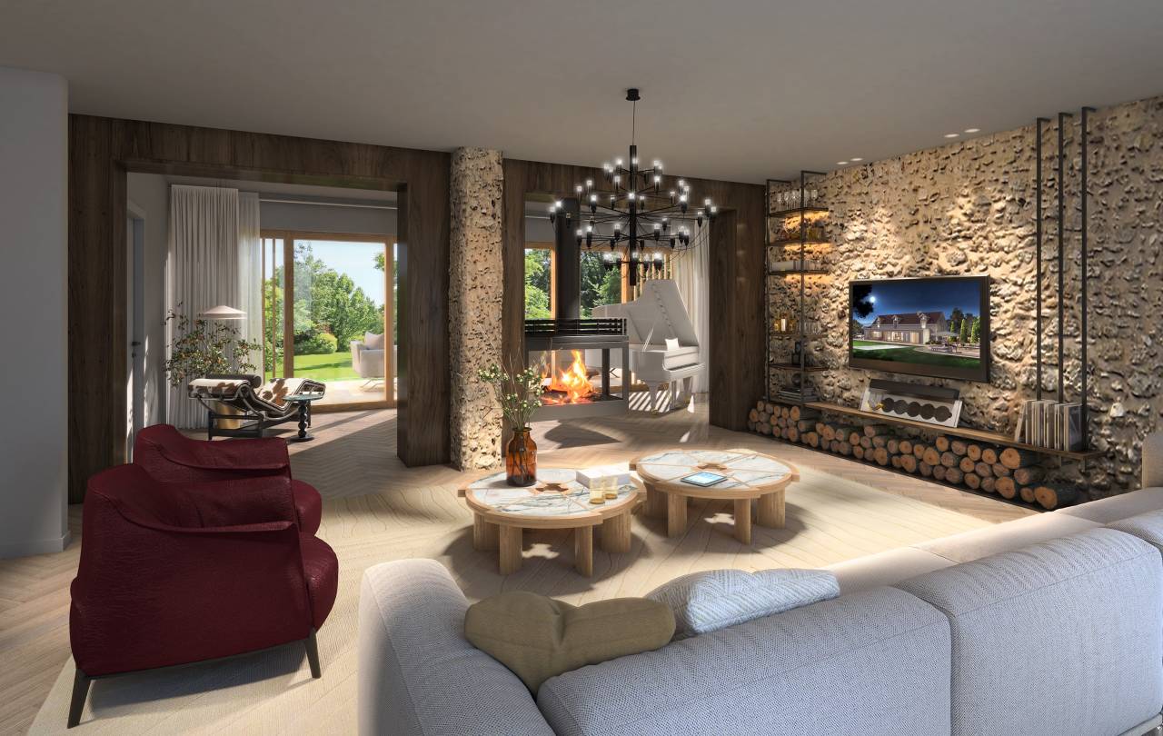 Propri&eacute;t&eacute; &eacute;questre &agrave; usage priv&eacute; dans un champs de 2ha