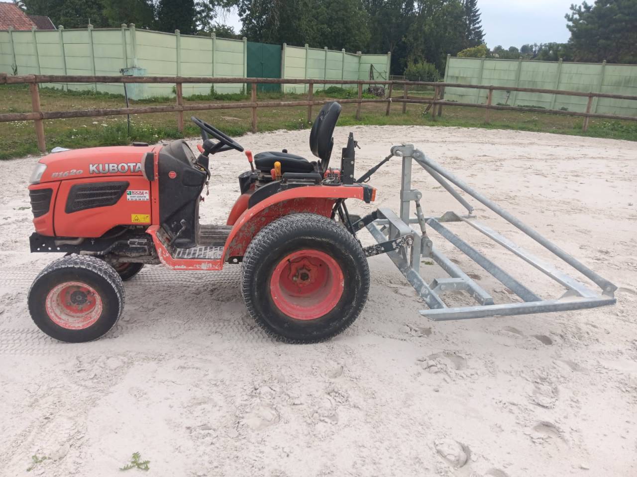 Vends micro tracteur Kubota pour carriere 