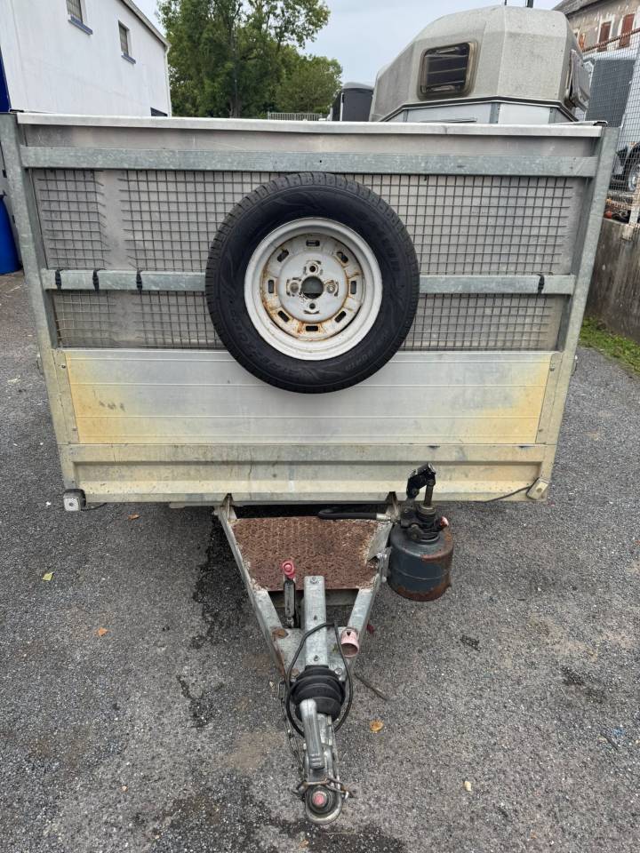 Remorque DEFICO –  250x150x92 – PTAC 975kg – Basculante