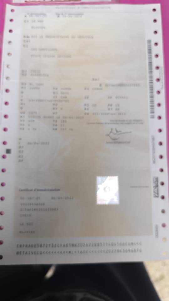 Vds camion 10 places