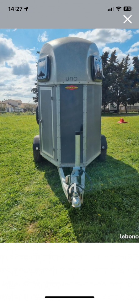 Van cheval 1 place 1/2