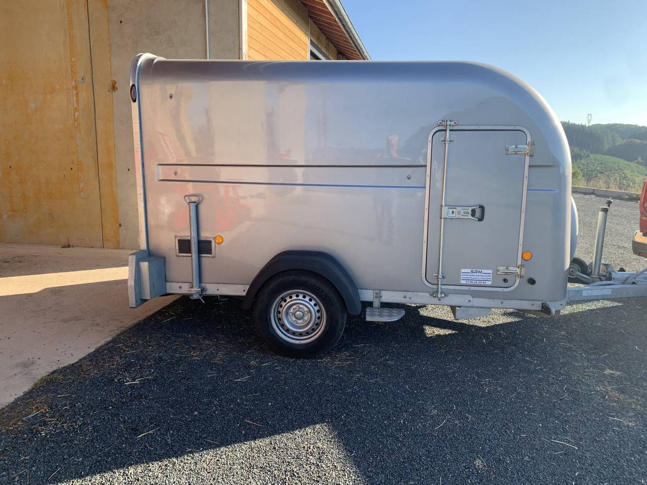 Remorque fourgon fautras