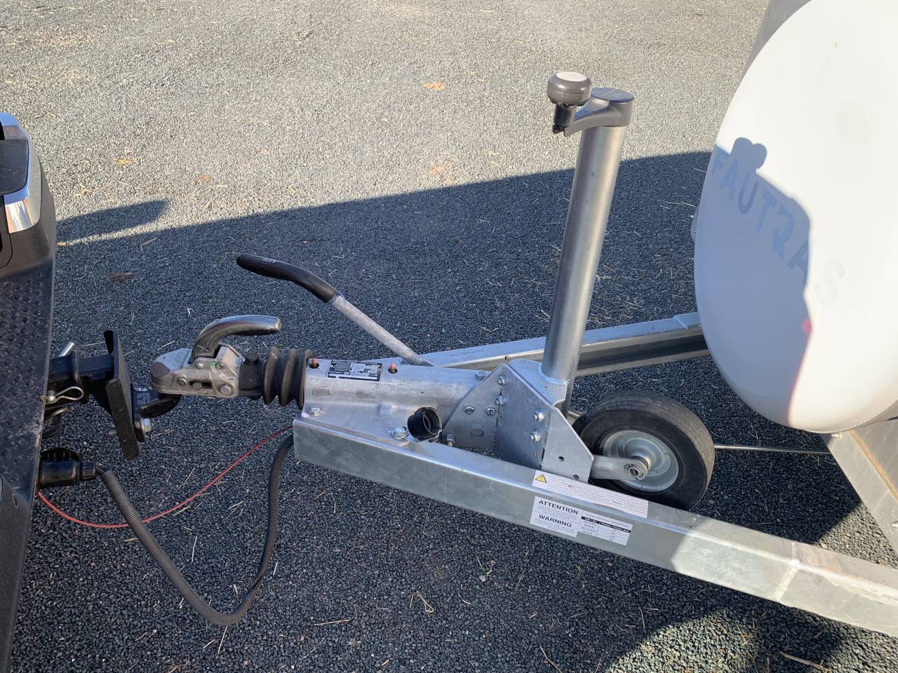 Remorque fourgon fautras