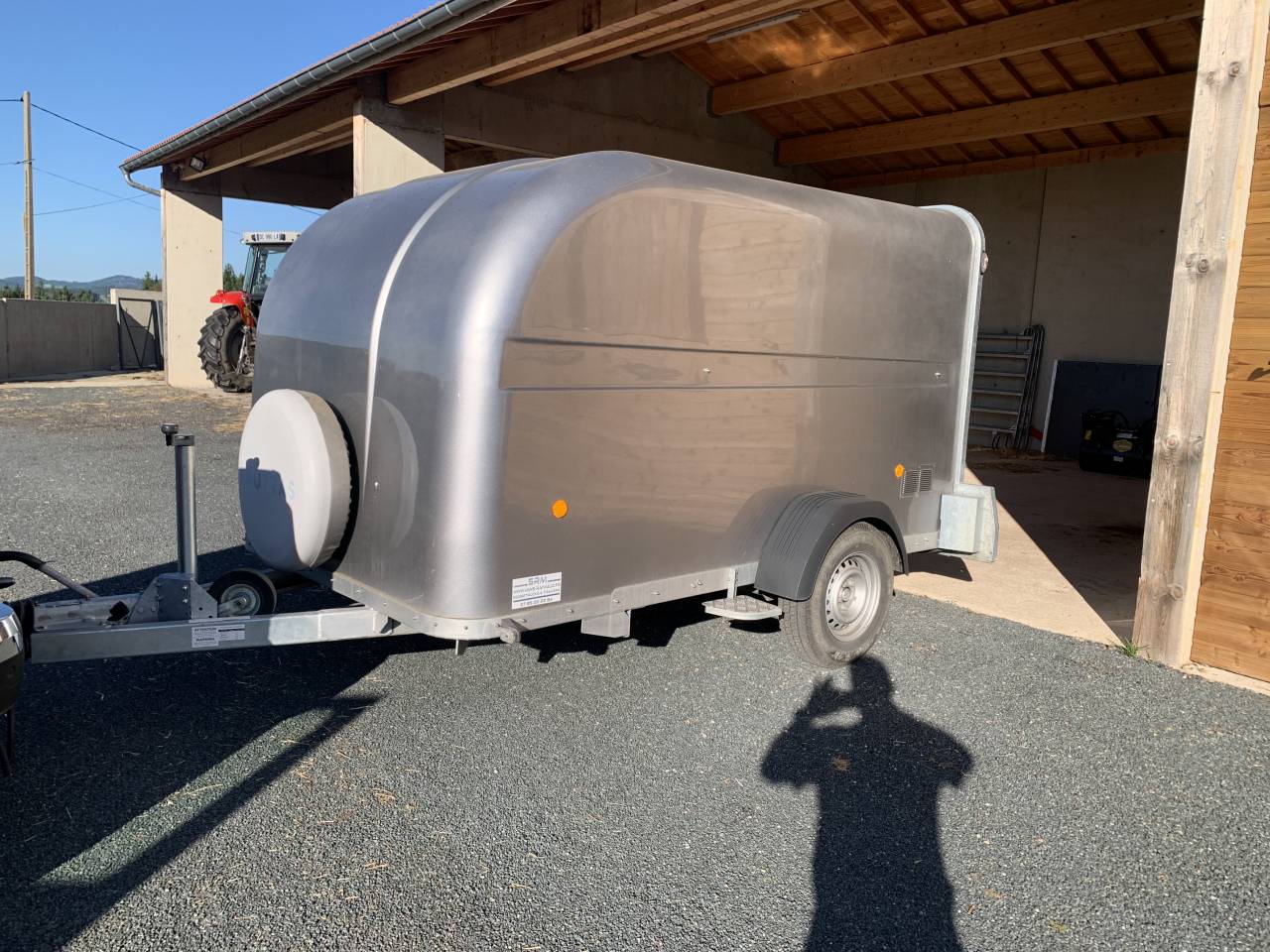 Remorque fourgon fautras