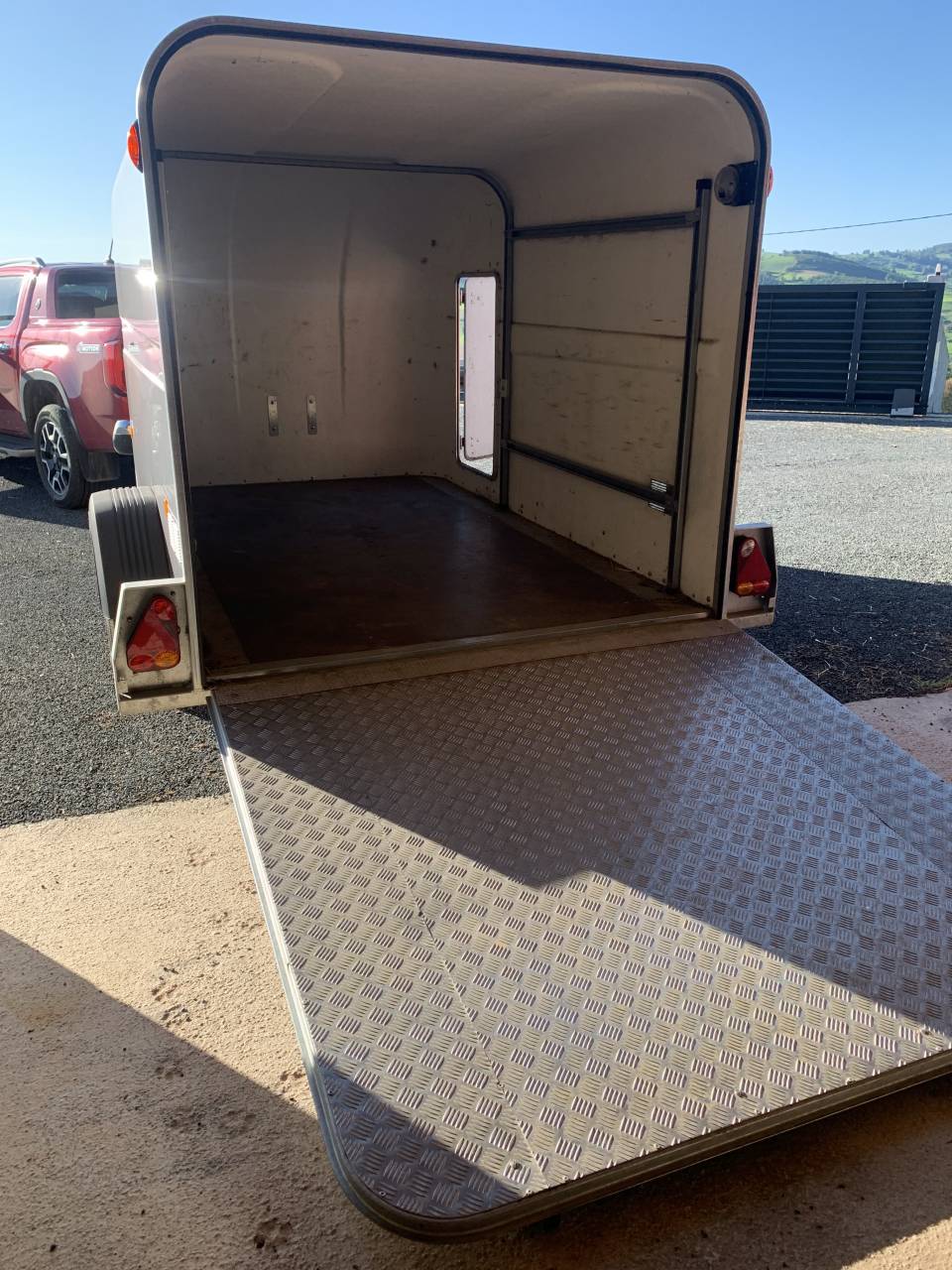 Remorque fourgon fautras