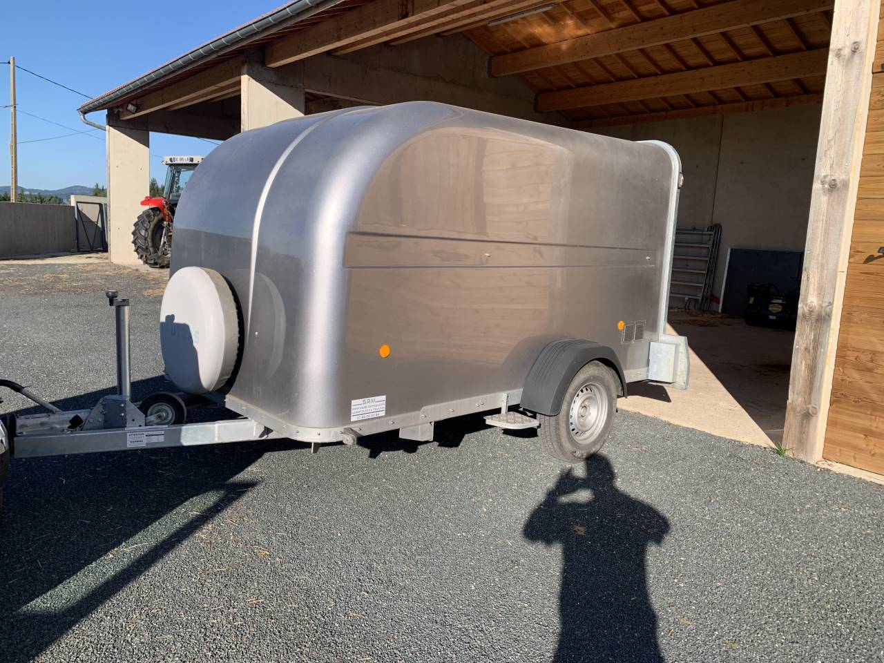 Remorque fourgon fautras