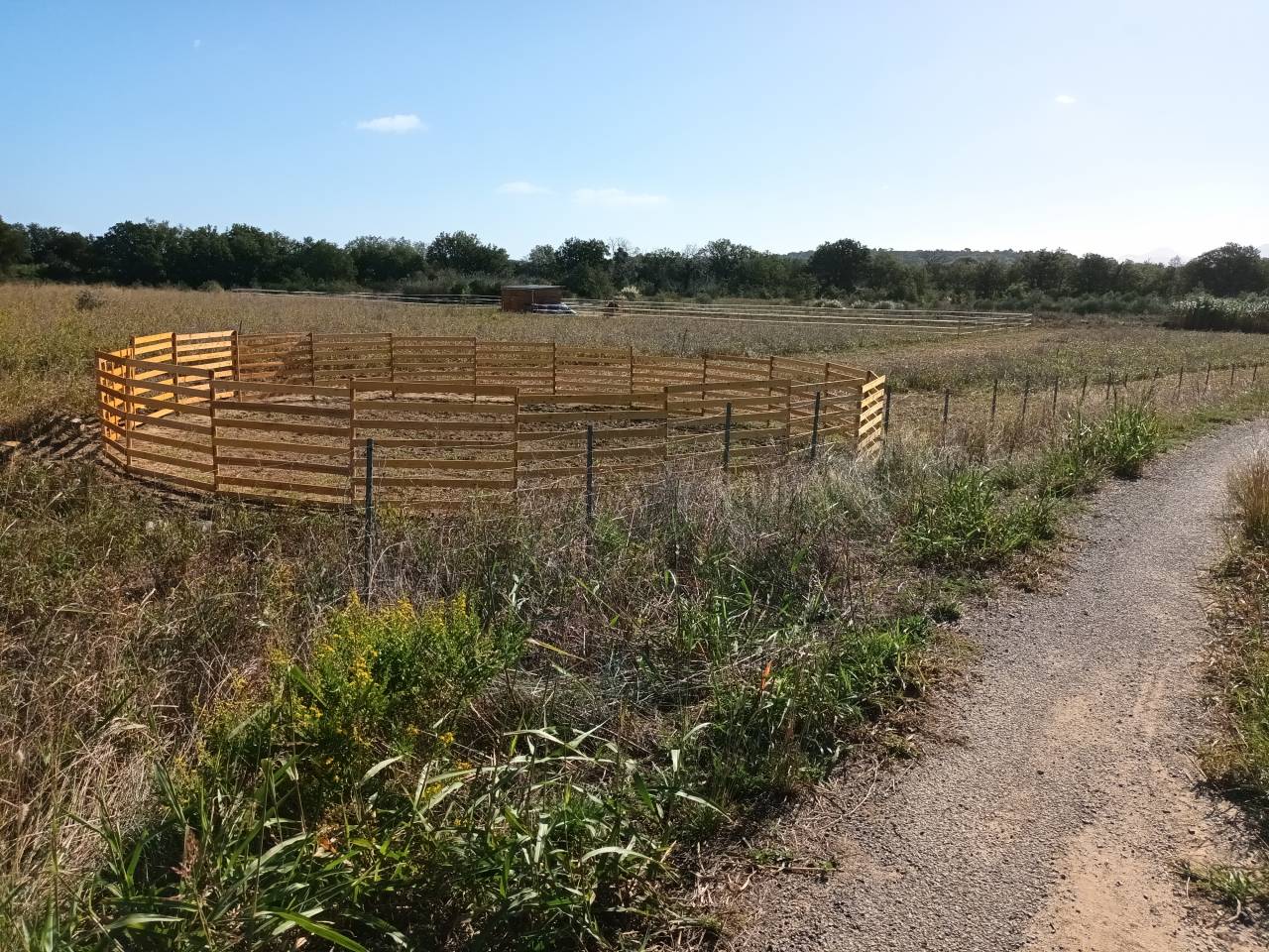 Location paddocks - 66670 Bages