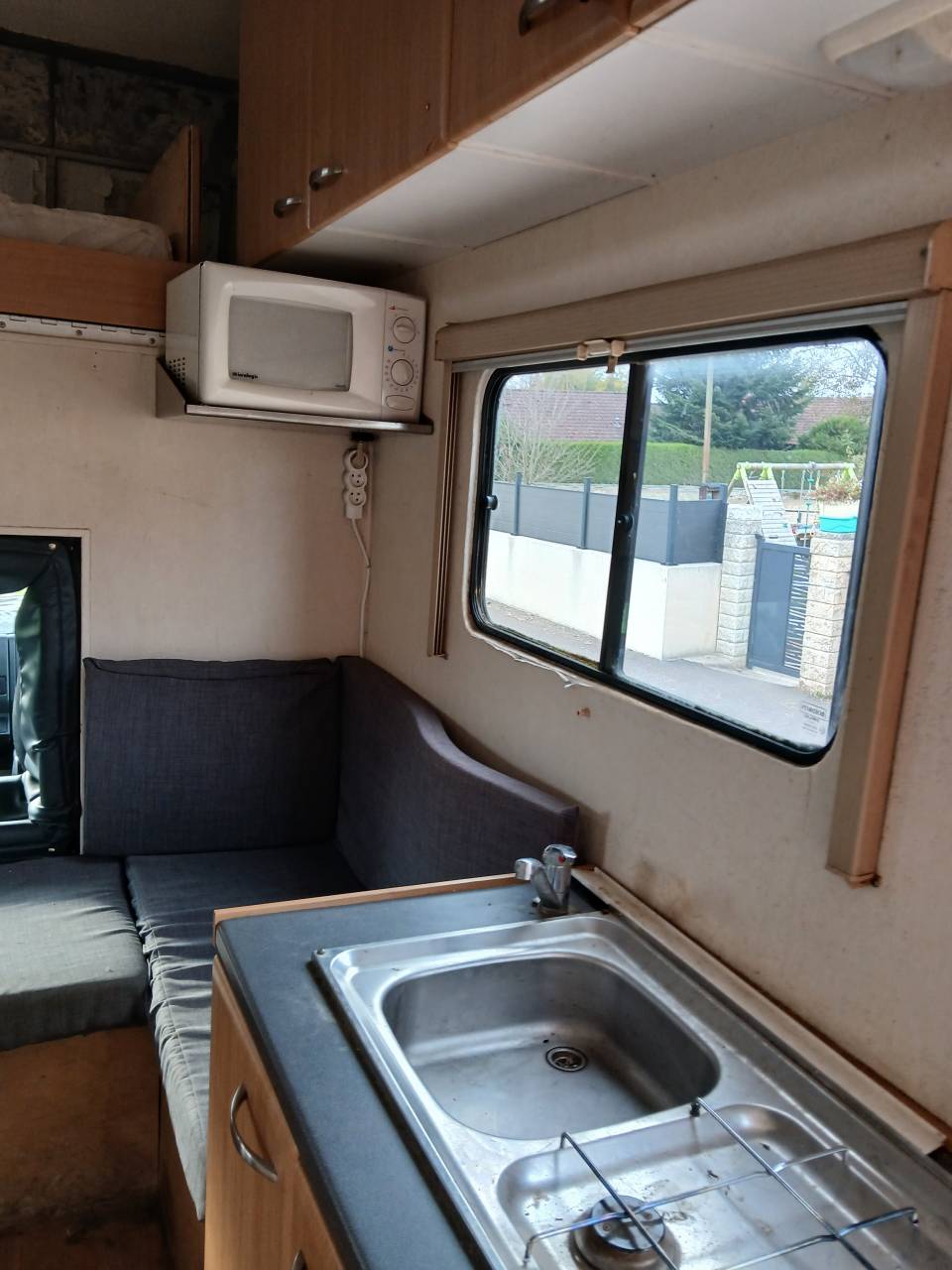 Camion pl 8 chevaux avec home car