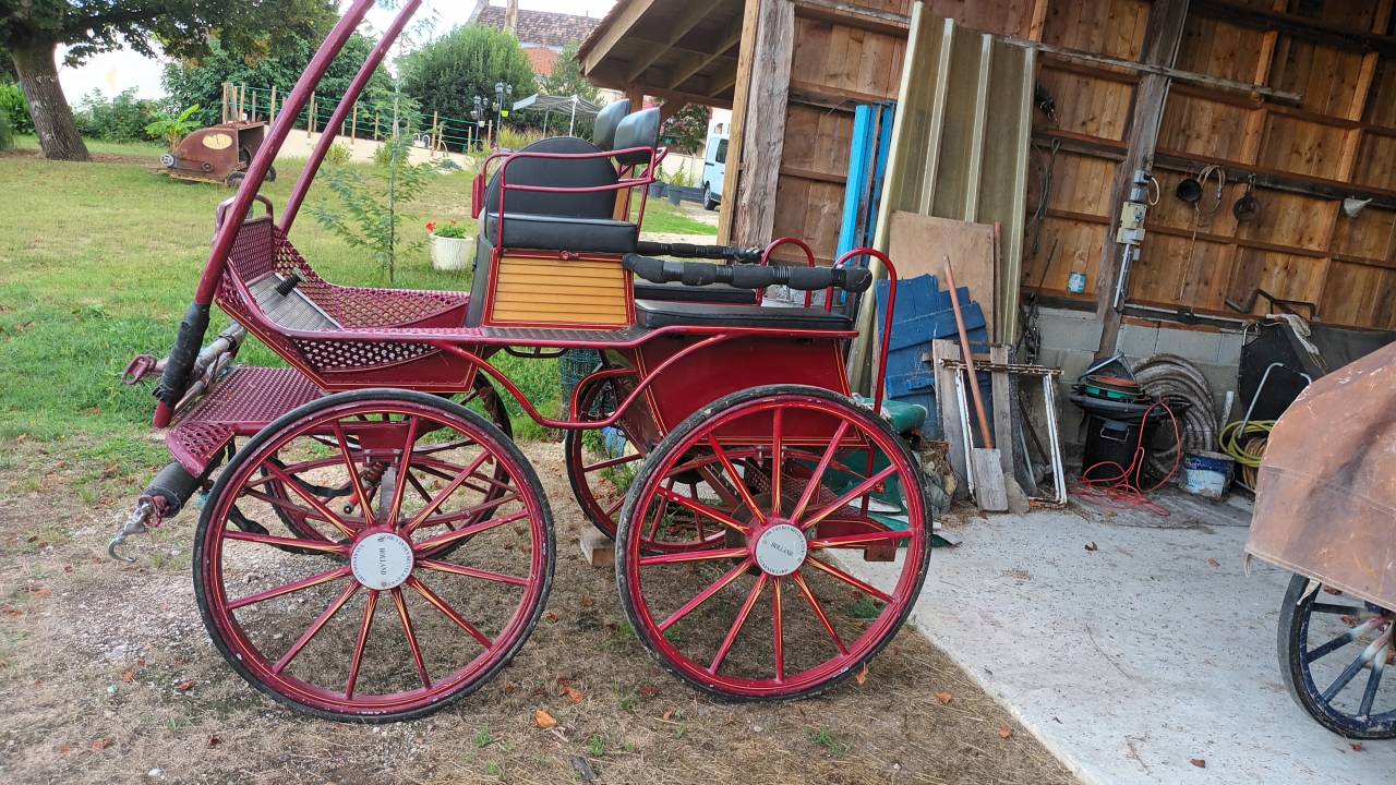 VOITURE D'ATTELAGE SEMI MARATHON
