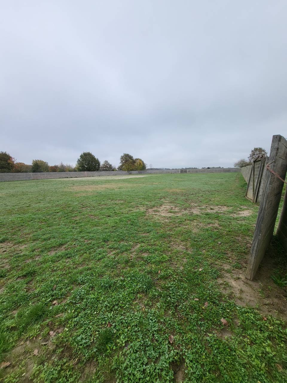 Pension pr&eacute; avec abris 