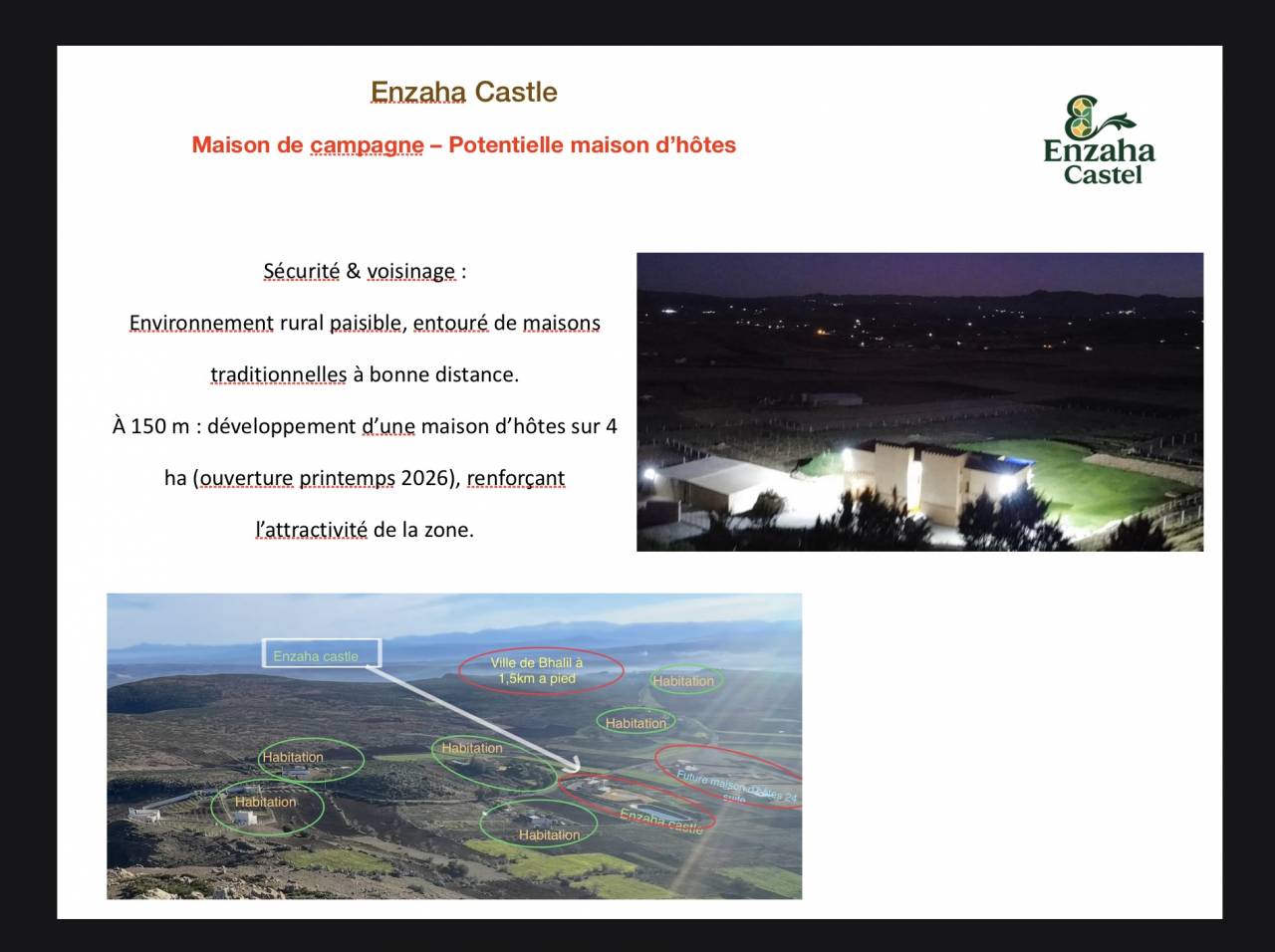 Maison de campagne – Potentielle maison d’hôtes